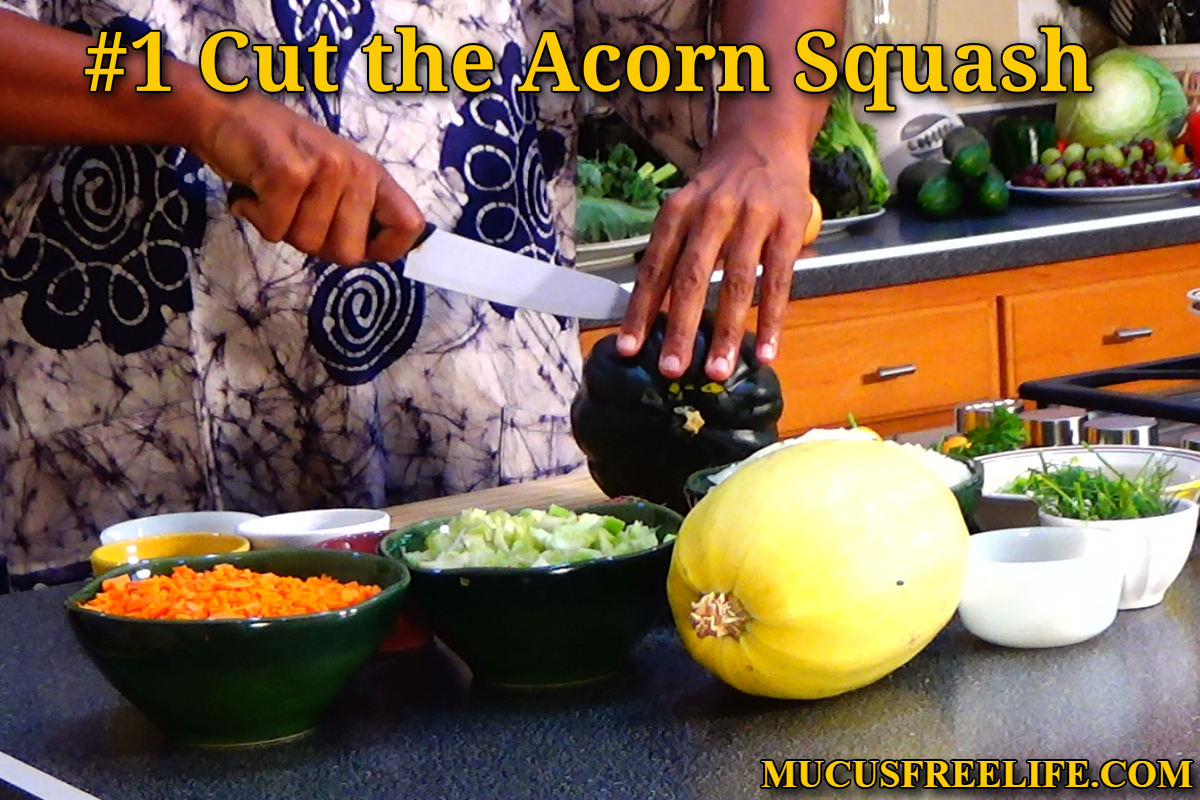 baked acorn squash